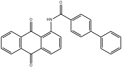N-(9,10-二氢-9,10-二氧-1-蒽基)-(1,1'-联苯基)-4-甲酰胺