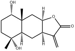 (3aR,4aα,9aα)-3a,4,4a,5,6,7,8,8a,9,9a-Decahydro-5α,8α-dihydroxy-5,8aβ-dimethyl-3-methylenenaphtho[2,3-b]furan-2(3H)-one