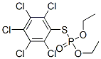 Phosphorothioic acid O,O-diethyl S-(pentachlorophenyl) ester