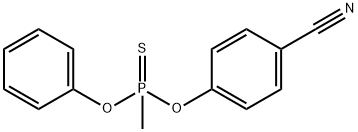 Methylphosphonothioic acid O-(4-cyanophenyl)O-phenyl ester