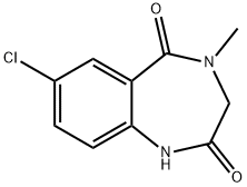 1H-1,4-Benzodiazepine-2,5-dione, 7-chloro-3,4-dihydro-4-methyl-
