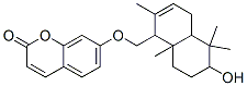 (-)-7-[(1,4,4a,5,6,7,8,8a-Octahydro-6-hydroxy-2,5,5,8a-tetramethylnaphthalen-1-yl)methoxy]-2H-1-benzopyran-2-one