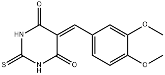 2,3-Dihydro-5-(3,4-dimethoxybenzylidene)-2-thioxo-4,6(1H,5H)-pyrimidinedione