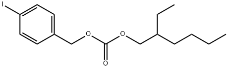 Carbonic acid 2-ethylhexyl p-iodobenzyl ester