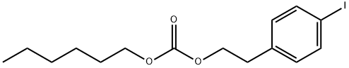 Hexyl p-iodophenethyl=carbonate