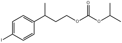 Isopropyl[3-(p-iodophenyl)butyl] =carbonate