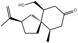 (2R,5S)-6β-Hydroxymethyl-10β-methyl-2-(1-methylvinyl)spiro[4.5]decan-8-one