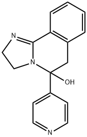 2,3,5,6-Tetrahydro-5-(4-pyridinyl)imidazo[2,1-a]isoquinolin-5-ol