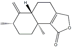 (5aS)-7β,9aβ-Dimethyl-6-methylene-4,5,5aα,6,7,8,9,9a-octahydronaphtho[1,2-c]furan-1(3H)-one