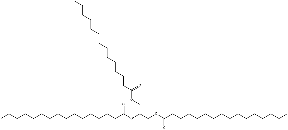 Hexadecanoic acid, 1,1'-[1-[[(1-oxotetradecyl)oxy]methyl]-1,2-ethanediyl] ester