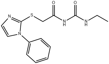 1-Ethyl-3-[[(1-phenyl-1H-imidazol-2-yl)thio]acetyl]urea