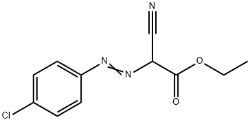 ethyl ((p-chlorophenyl)azo)cyanoacetate