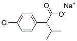 4-Chloro-α-isopropylbenzeneacetic acid sodium salt