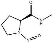 2-Pyrrolidinecarboxamide,N-methyl-1-nitroso-,(S)-(9CI)