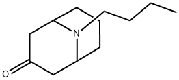9-Azabicyclo[3.3.1]nonan-3-one, 9-butyl-