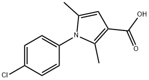 1-(4-氯苯基)-2,5-二甲基-1H-吡咯-3-酸