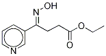 5-Hydroxyimino-5-(3-pyridyl)butanoic Acid Ethyl Ester