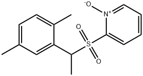 2-[[1-(2,5-Dimethylphenyl)ethyl]sulfonyl]pyridine 1-oxide