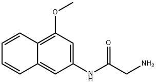 2-Amino-N-(4-methoxy-2-naphtyl)acetamide