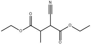Butanedioic acid, 2-cyano-3-methyl-, diethyl ester (9CI)