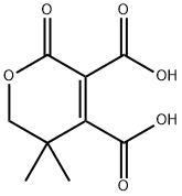 5,6-Dihydro-5,5-dimethyl-2-oxo-2H-pyran-3,4-dicarboxylic acid