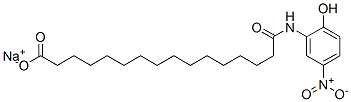 sodium N-(2-hydroxy-5-nitrophenyl)palmitamidate