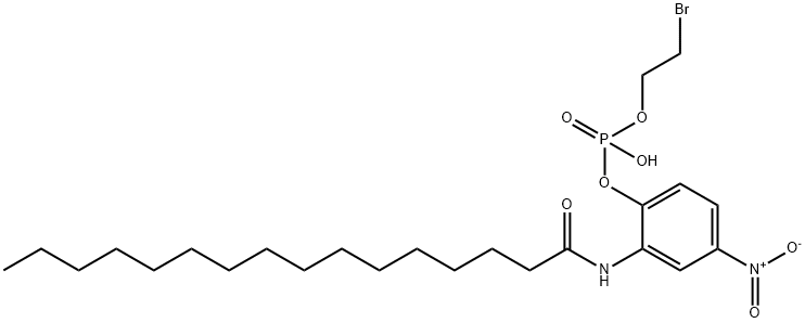 2’-(-Bromoethylphosphoryl)-5’-nitrohexadecananilide