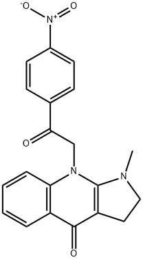 2,3,4,9-Tetrahydro-1-methyl-9-[2-(4-nitrophenyl)-2-oxoethyl]-1H-pyrrolo[2,3-b]quinolin-4-one