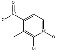 2-溴-3-甲基-4-硝基吡啶-1-氧化物