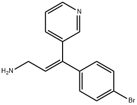 3-(4-bromophenyl)-3-(3-pyridyl)allylamine