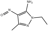 1H-Pyrazol-5-amine,  1-ethyl-3-methyl-4-nitroso-