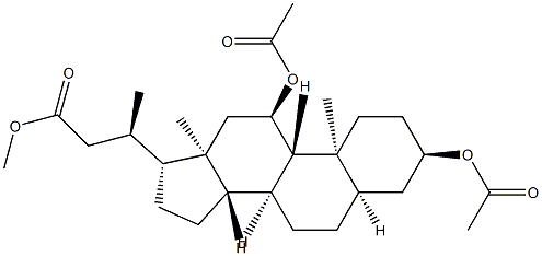 3α,11α-Bis(acetyloxy)-24-nor-5β-cholan-23-oic acid methyl ester