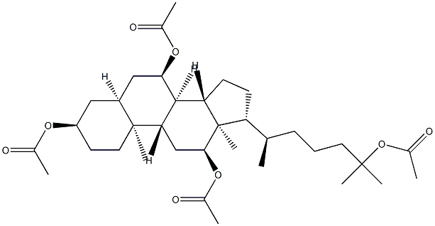 5β-Cholestane-3α,7α,12α,25-tetraol tetraacetate