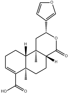 (2R)-2α-(Furan-3-yl)-4-oxo-6aα,10bα-dimethyl-1,2,4aβ,5,6,6a,9,10,10aβ,10b-decahydro-4H-naphtho[2,1-c]pyran-7-carboxylic acid