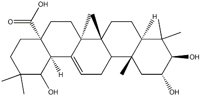 2α,3β,18-Trihydroxyolean-12-en-28-oic acid