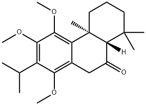 (4bS)-4b,6,7,8,8aβ,10-Hexahydro-1,3,4-trimethoxy-4b,8,8-trimethyl-2-isopropyl-9(5H)-phenanthrenone