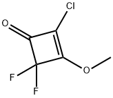 2-Cyclobuten-1-one,  2-chloro-4,4-difluoro-3-methoxy-