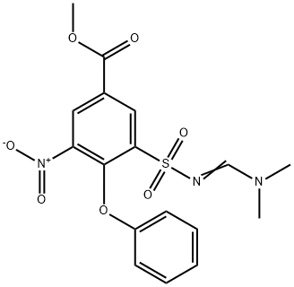methyl 3-[[[(dimethylamino)methylene]amino]sulphonyl]-5-nitro-4-phenoxybenzoate