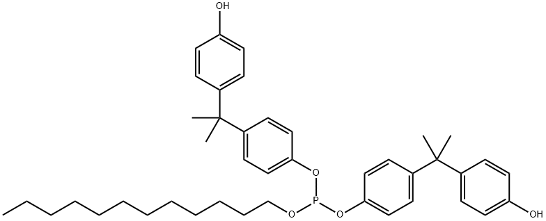 dodecyl bis[4-[1-(4-hydroxyphenyl)-1-methylethyl]phenyl] phosphite
