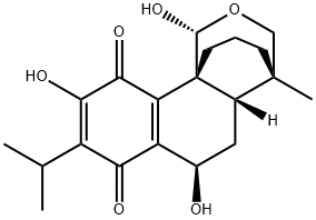 (1R,4S)-4,4aβ,5,6,7,10-Hexahydro-1α,6β,9-trihydroxy-4-methyl-8-isopropyl-3H-4β,10bβ-propano-1H-naphtho[1,2-c]pyran-7,10-dione