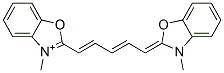 2-[5-(3-Methyl-2,3-dihydrobenzoxazole-2-ylidene)-1,3-pentadienyl]-3-methylbenzoxazole-3-ium