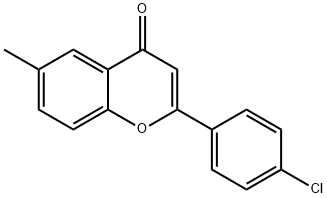 2-(4-氯苯基)-6-甲基-4H-1-苯并吡喃-4-酮