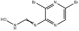 N-(3,5-dibromo-pyrazin-2-yl)-N'-hydroxy-formamidine
