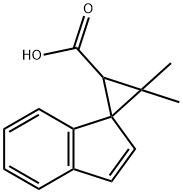3,3-dimethylspiro[cyclopropane-1,1'-[1H]indene]-2-carboxylic acid