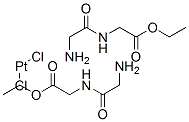 dichlorobis(glycylglycine ethyl ester)platinum II
