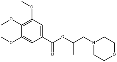 2-Morpholino-1-methylethyl=3,4,5-trimethoxybenzoate