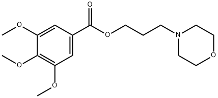 3-Morpholinopropyl=3,4,5-trimethoxybenzoate