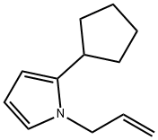 1H-Pyrrole,2-cyclopentyl-1-(2-propenyl)-(9CI)
