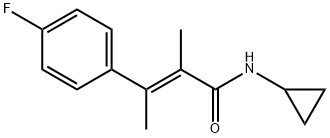 N-Cyclopropyl-α,β-dimethyl-4-fluorocinnamamide
