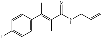 N-Allyl-α,β-dimethyl-4-fluorocinnamamide